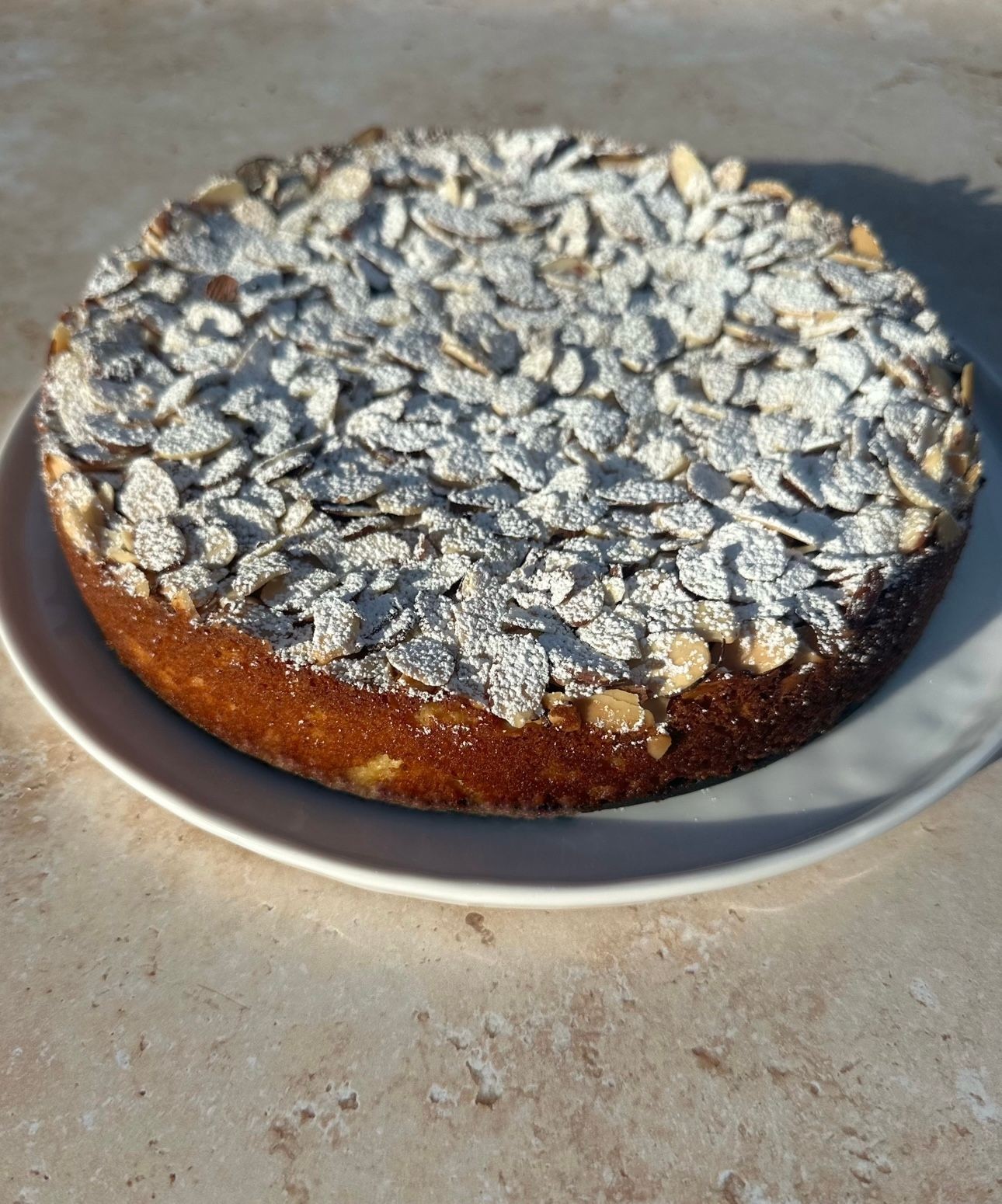Ricotta Almond Cake 